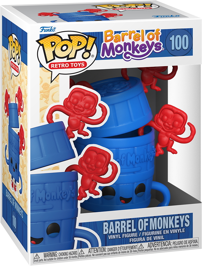 Barrel of Monkeys - Barrel of Monkeys 100 - Funko Pop! - Vinyl Figur FK57809