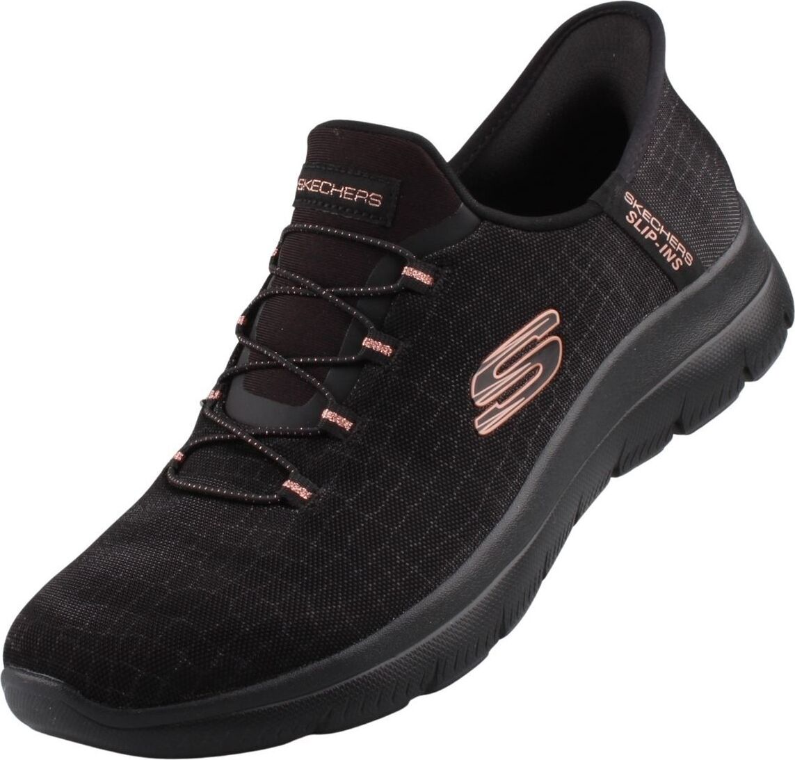 Skechers Damen Slip-ins schwarz Größe 40 150128-BKGD