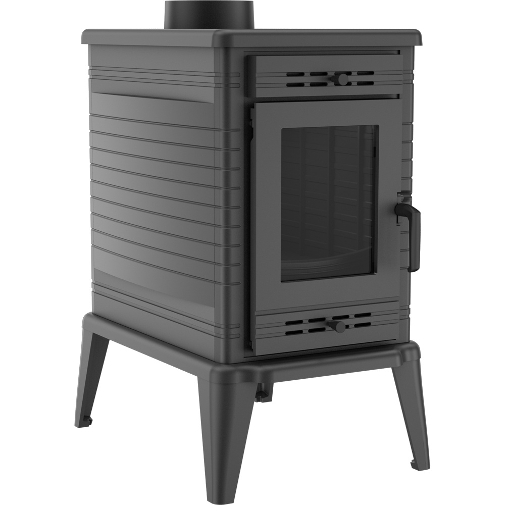 Liatinové kachle na drevo KRATKI K10 Ø 150 10 kW