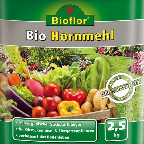Bioflor Hornmehl 2,5 kg Beutel 02233901