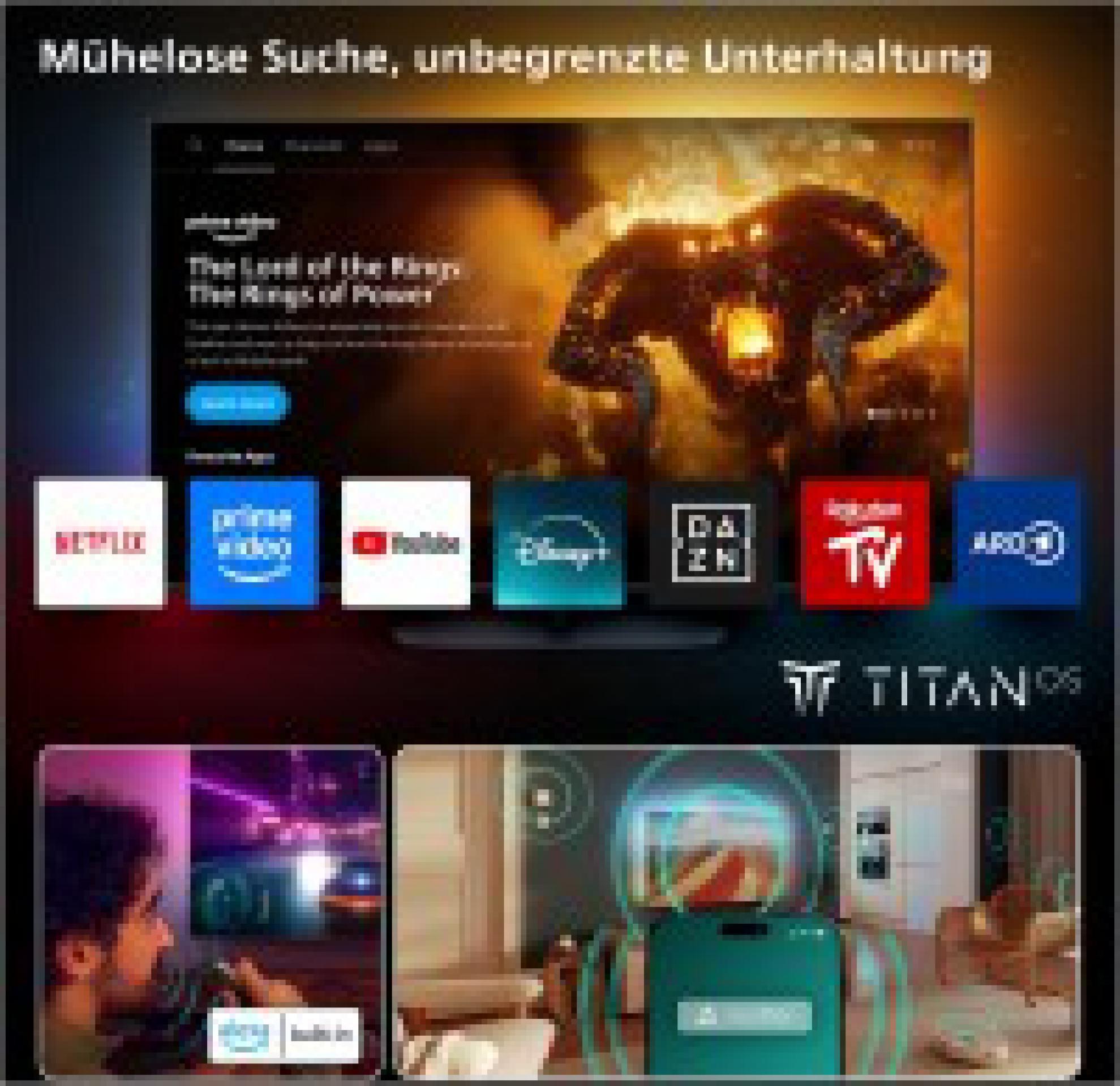 Televízor Philips 43PUS8600/12 109,2 cm (43") 4K Ultra HD Smart TV Wi-Fi čierny