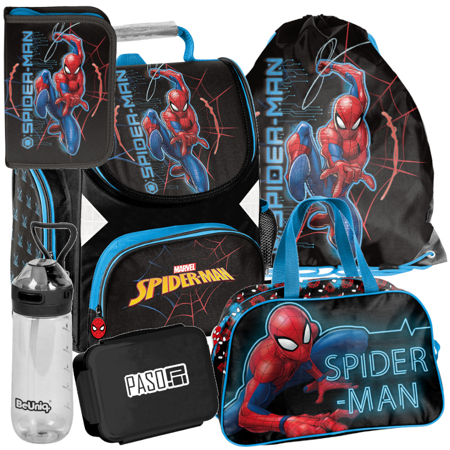 Paso Spiderman- 6-teiliges Mega Set 