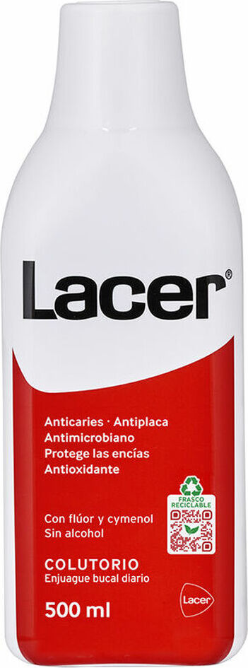 Mundspülung Lacer Tägliche Anwendung 500 ml