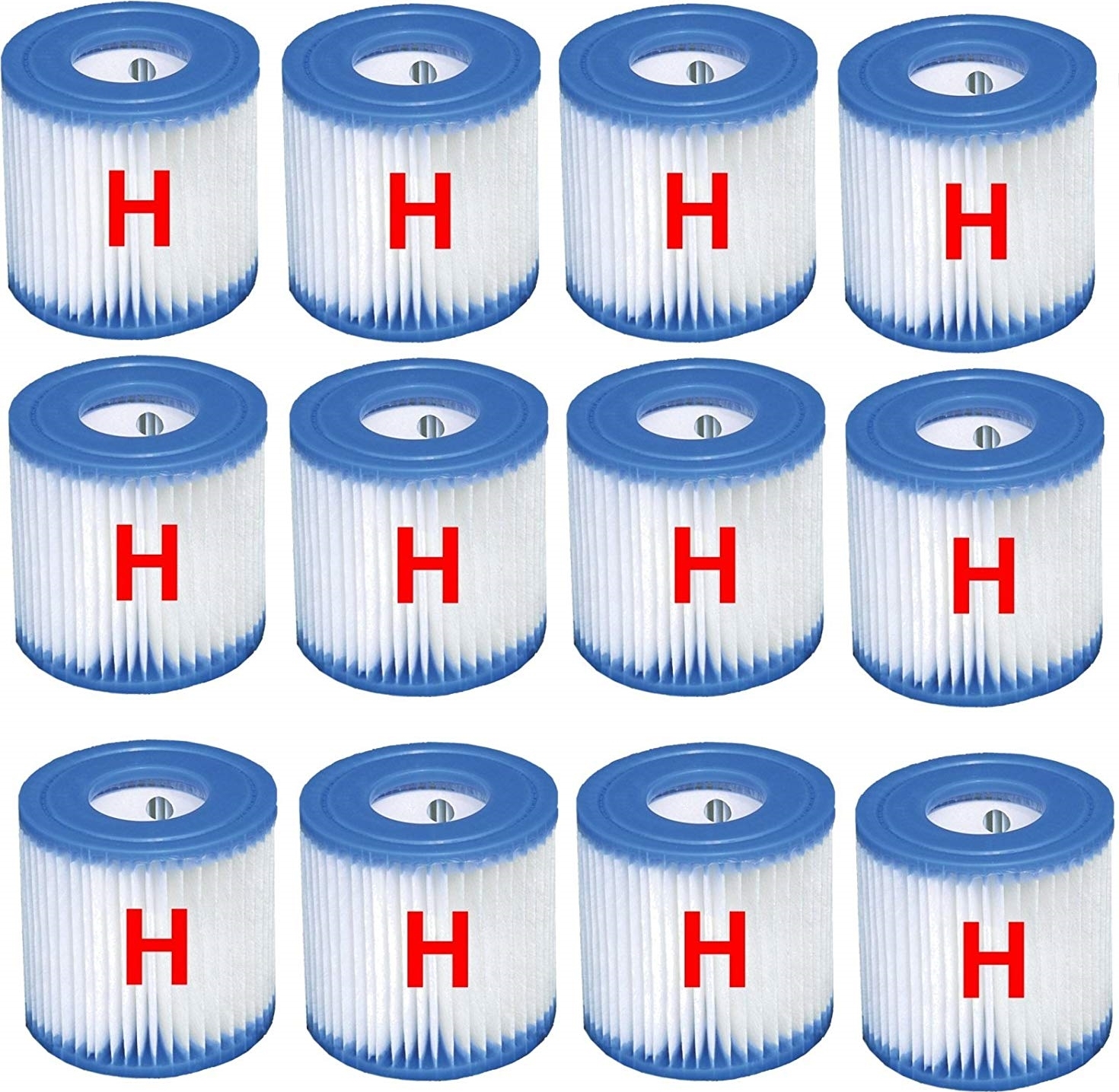 INTEX Filterartusche Typ H 12er set 29007/12