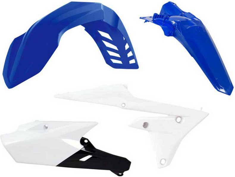 RTECH by MECPLAST Rtech Plastics Kit Yamaha Wr 250 F/450 F 2015-2019 Blue / White One Size R-KITWRF-OEM-415