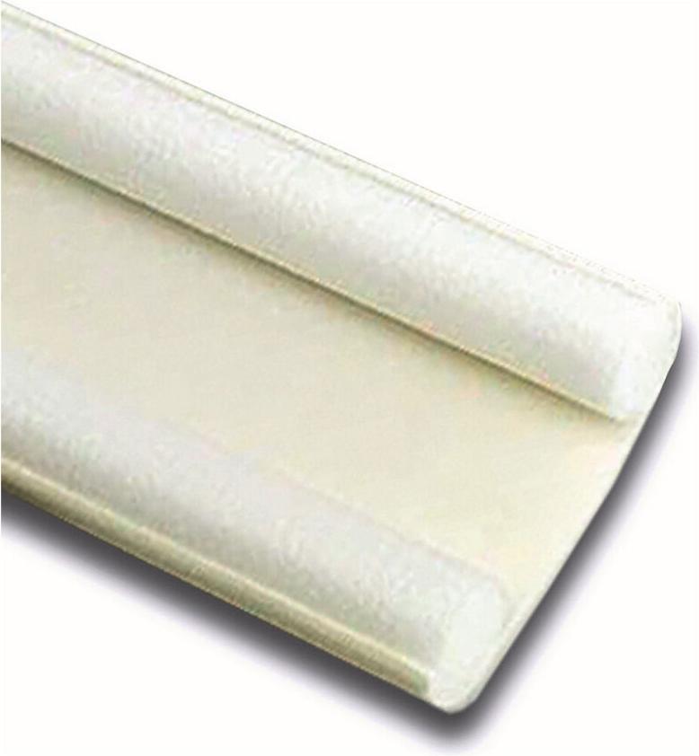 Wetterfahne Geko 25 mm x 95 cm Weiß