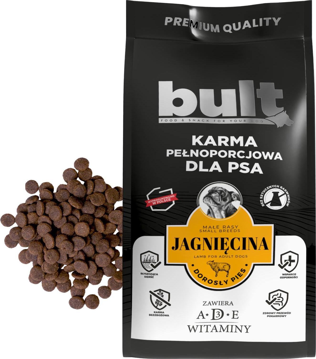 Bult Trockenfutter Mit Lamm Für Ausgewachsene Hunde Kleiner Rassen 3Kg