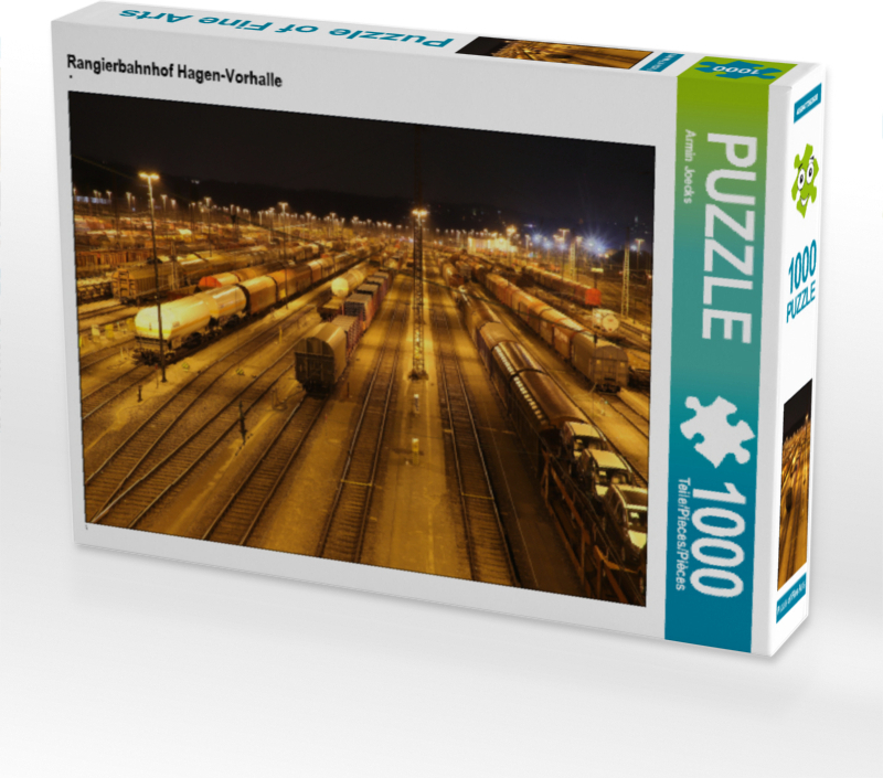 Calvendo Rangierbahnhof Hagen-Vorhalle - Foto-Puzzle, 1000 Teile, 1000 Stück(e), Stadt