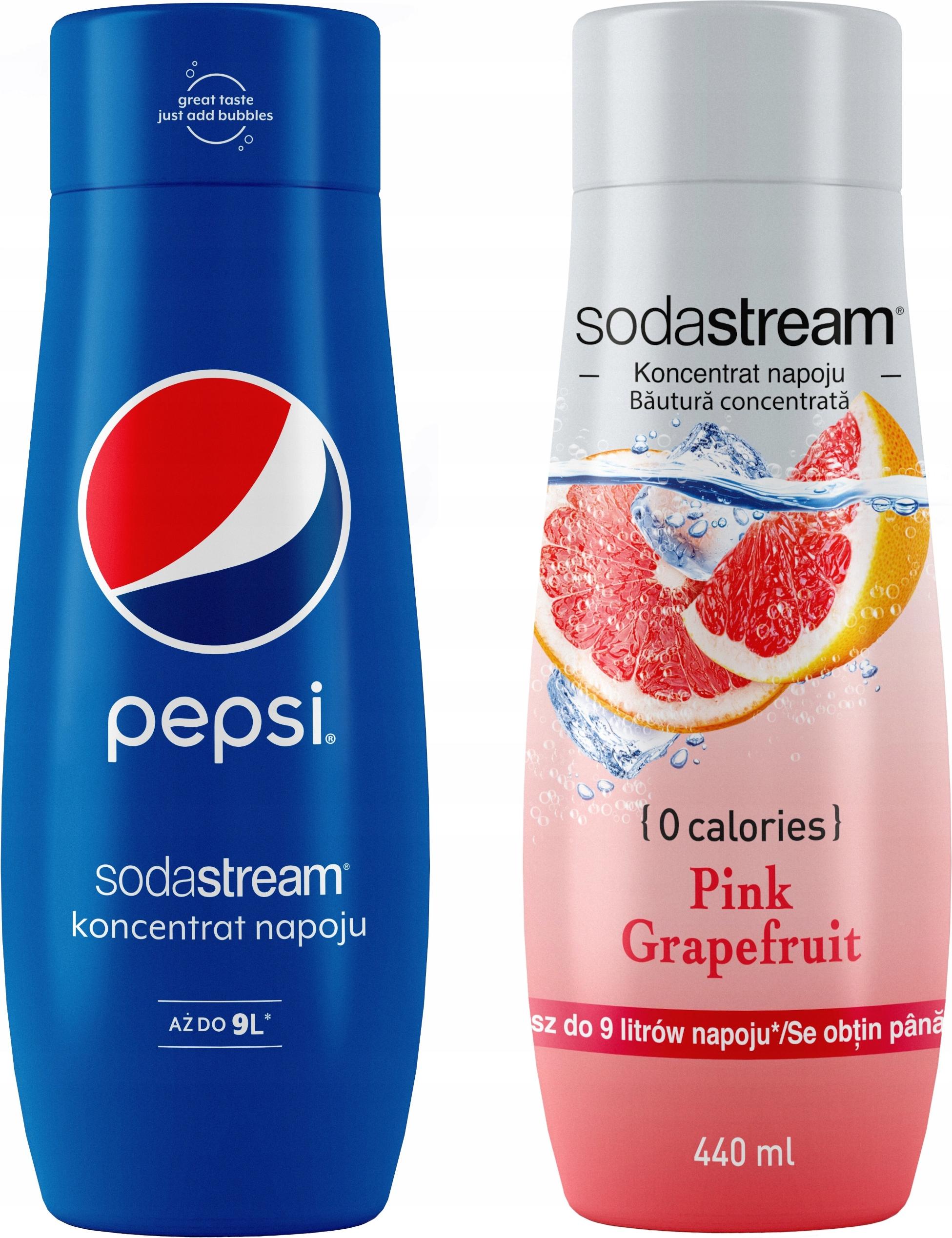 sada 2 koncentrátov SodaStream Pepsi+Grapefruit