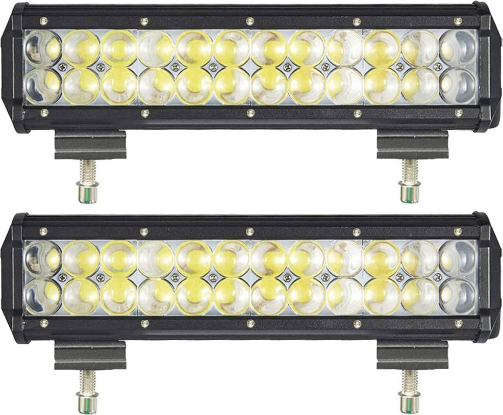 Greenmigo 2X 72W 4D 90-Grad LED Scheinwerfer Arbeitsscheinwerfer Offroad Zusatzscheinwerfer Bar Car LED Work Light Auto Arbeitsleuchte Offroad Zusatzscheinwerfer 12V 24V IP67 Schwarz ATV SUV 4WD Bar4D-72Wx2|kfl2