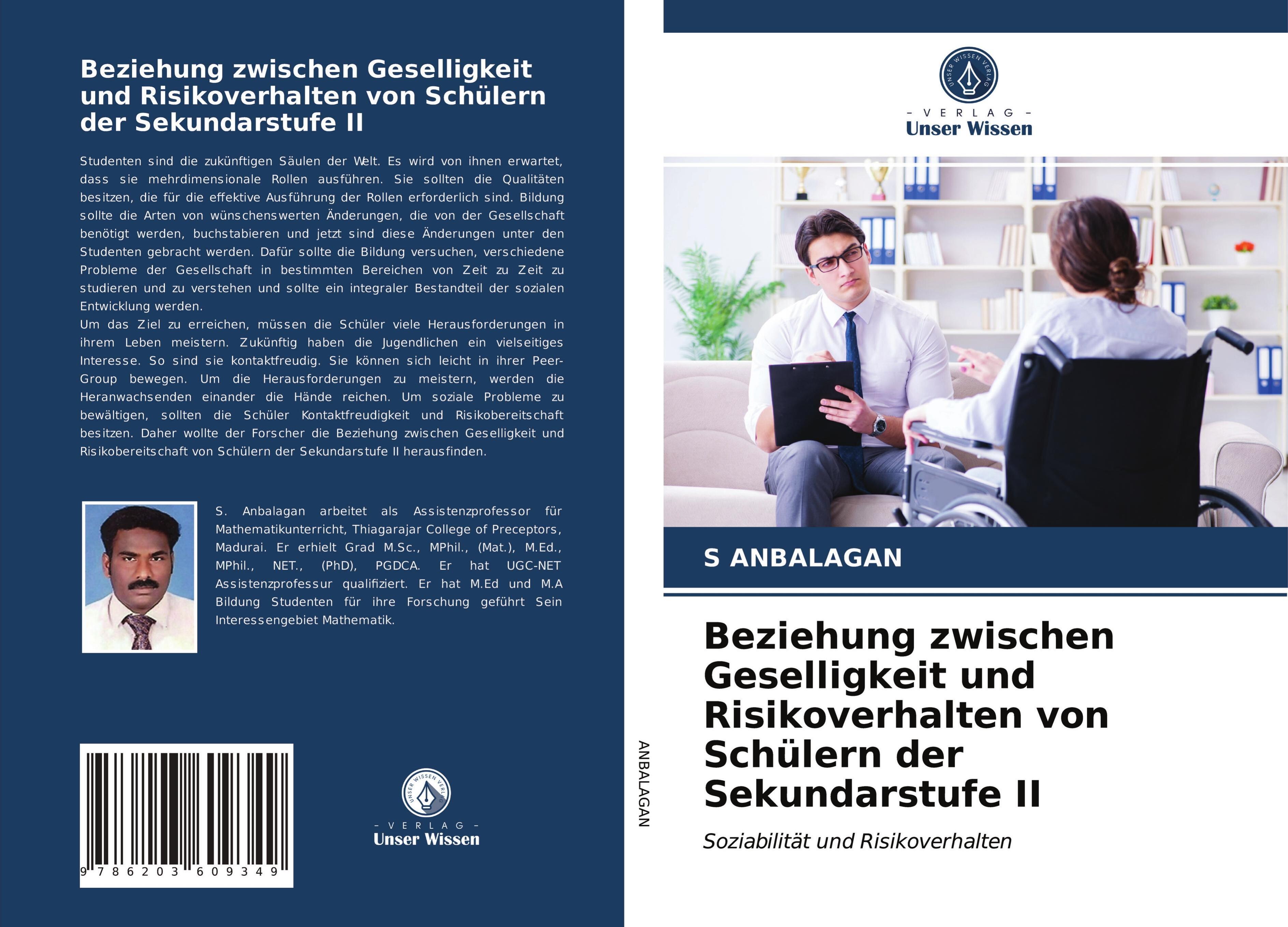 Sonstige Verlage Beziehung zwischen Geselligkeit und Risikoverhalten von Schülern der Sekundarstufe II