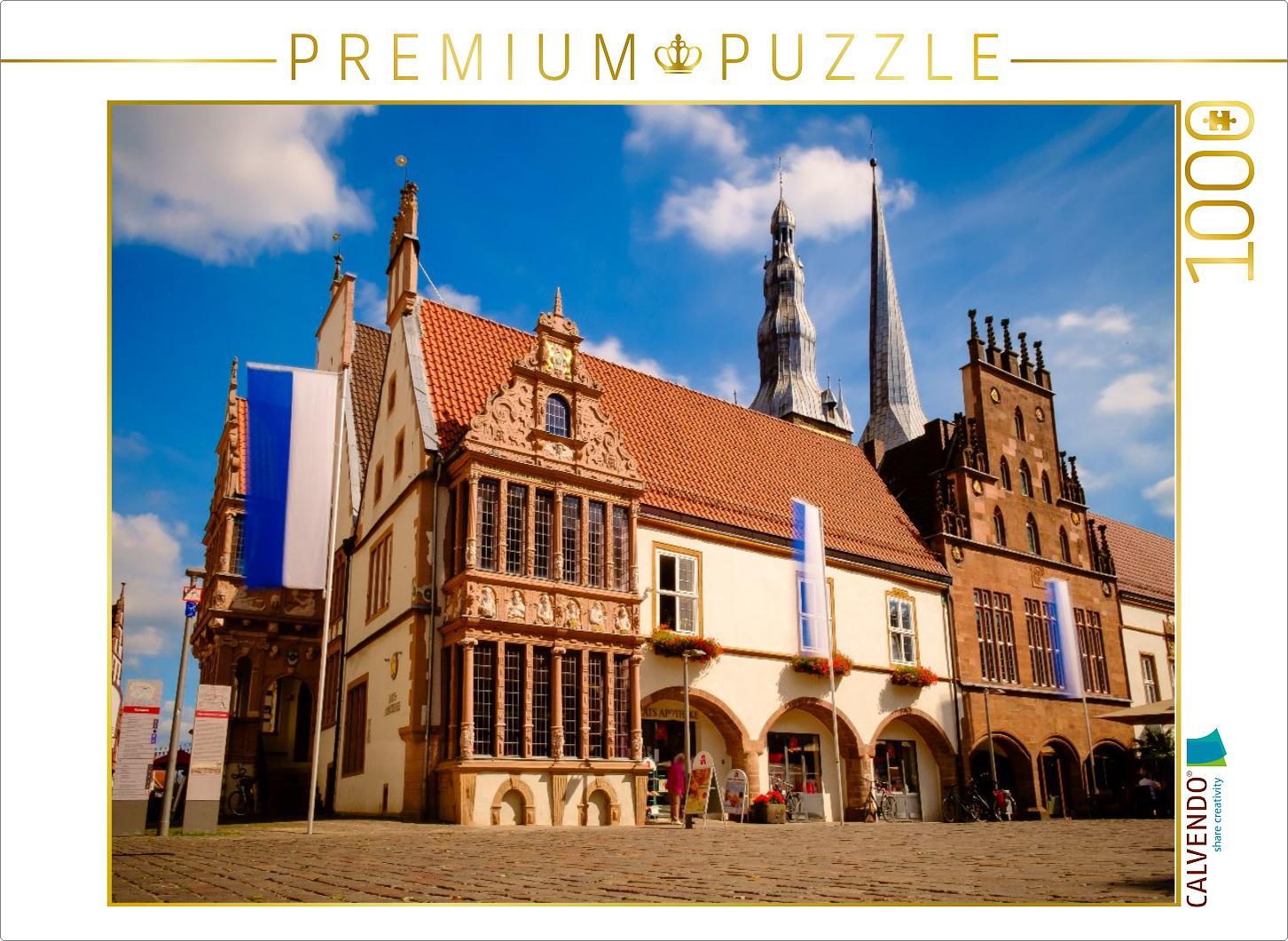 CALVENDO Puzzle Lemgo | 1000 Teile Lege-Größe 64 × 48 cm Foto-Puzzle für glückliche Stunden