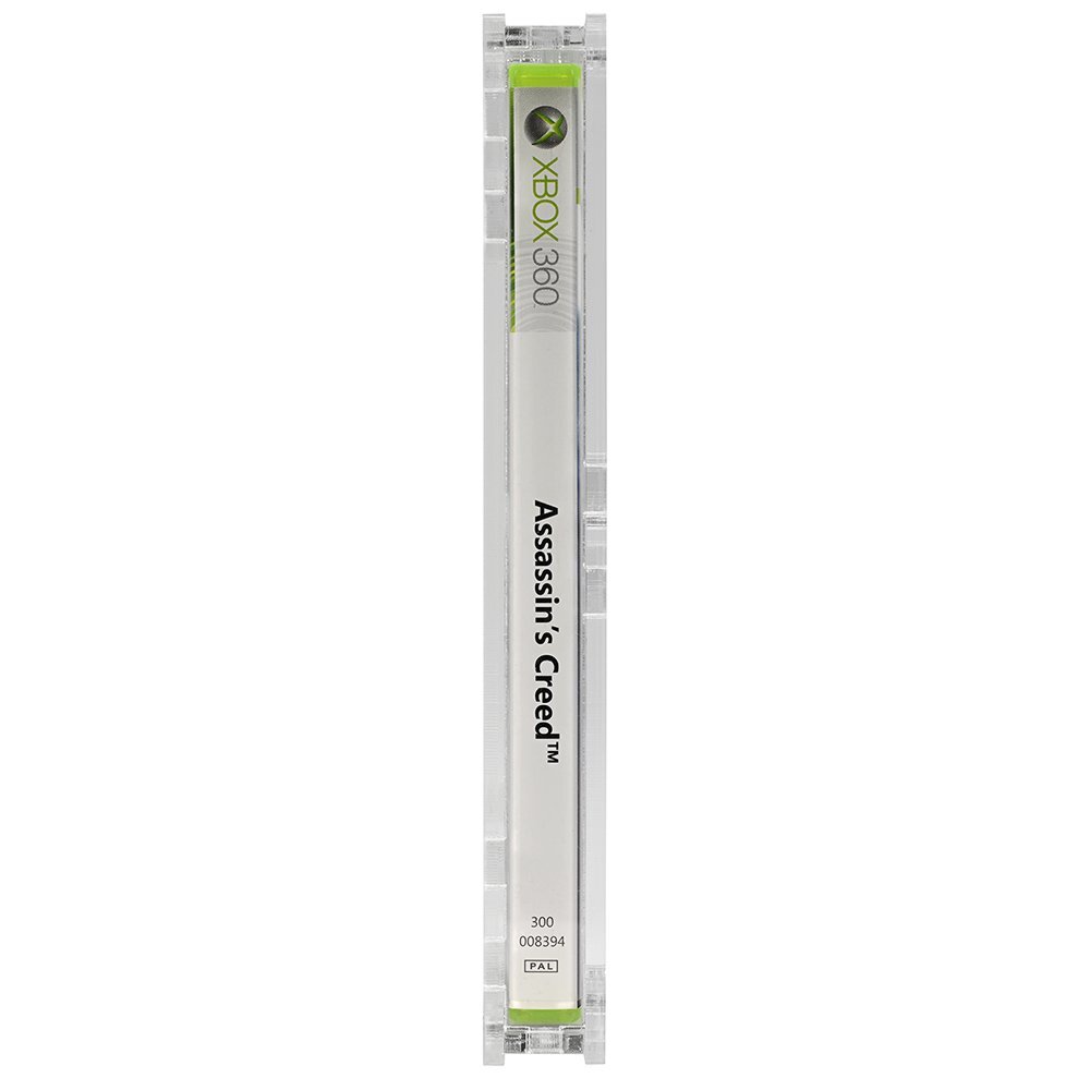 HB Präsentationssysteme oHG Verschraubtes Acryl Case / Schutzbox aus glasklarem Acrylglas für Xbox 360 Spiel in/ UV-Schutz / Acrylbox / Protector / Transparent - Zeigis® 101163-002