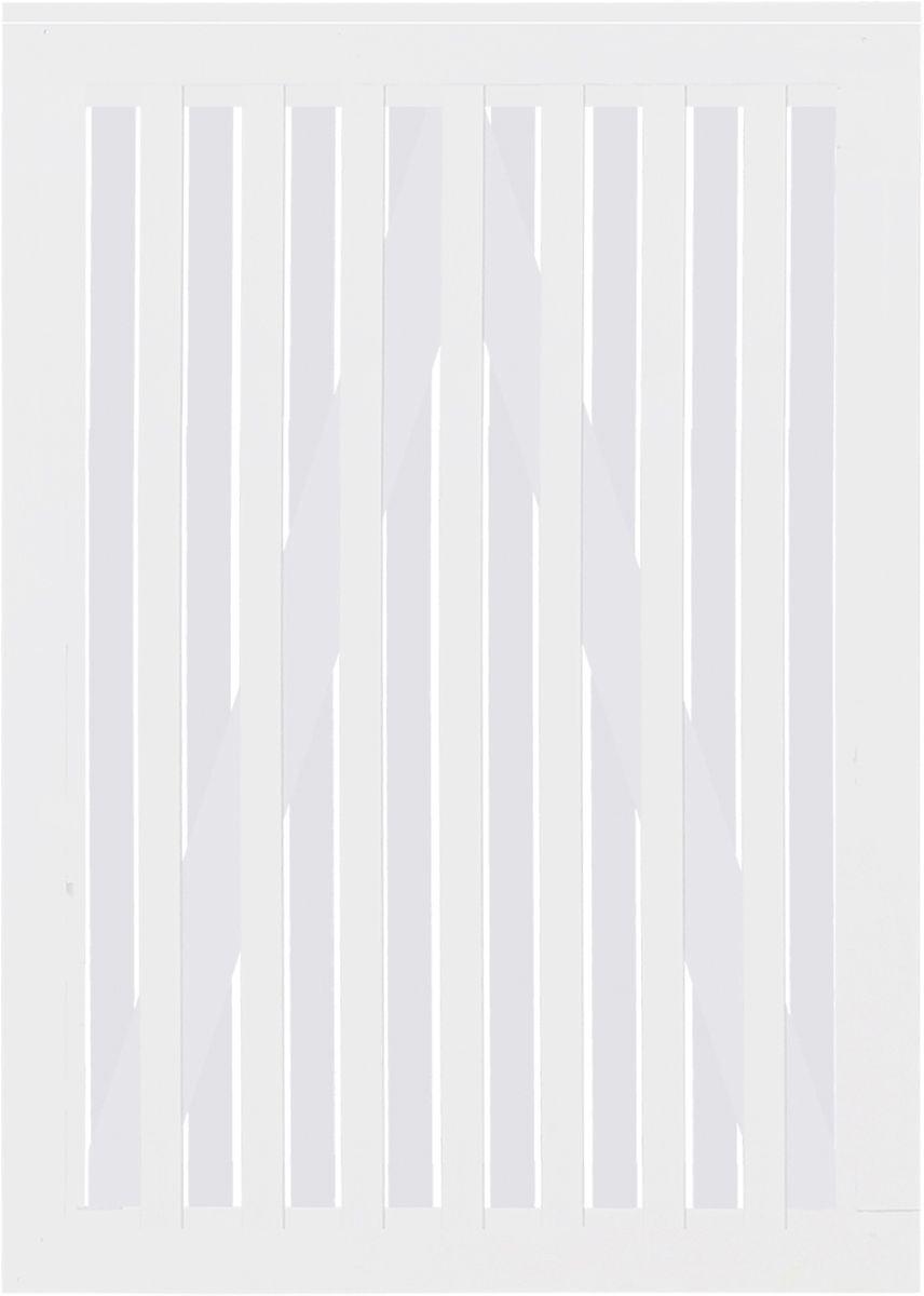 Plus Tor Nagano 100 x 140 cm RAL 9010 Weiß 17471-13