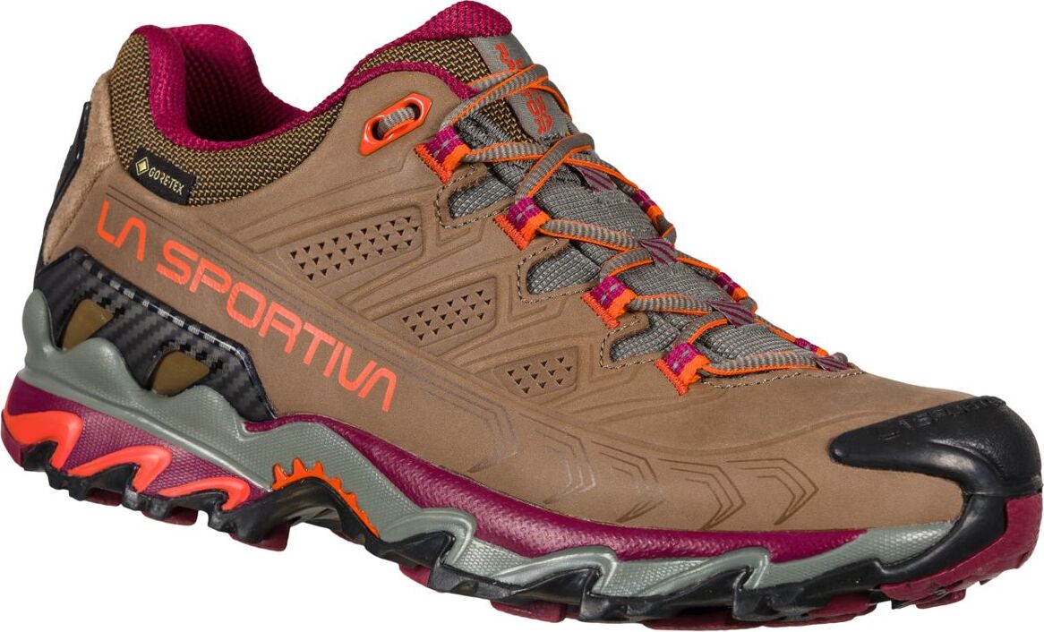Ultra Raptor II Leather Wide Woman GTX Mountain Hiking Schuhe - La Sportiva, Größe:3.5 UK / 36.5, Farbe:Taupe/Red Plum