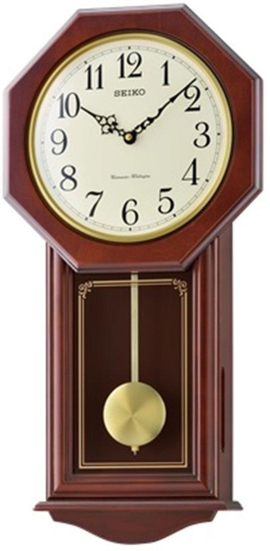 Seiko Hodiny Nástenné hodiny Kyvadlo QXH076B Nástenné hodiny
