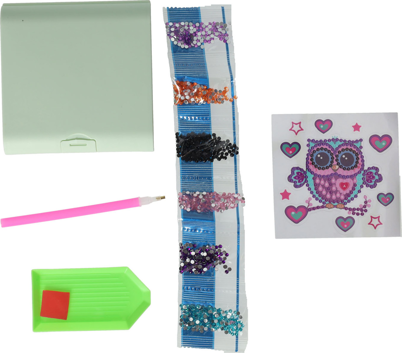 Paulinda Kristall-Diamantmalerei-Schmuckkästchen 225808-3