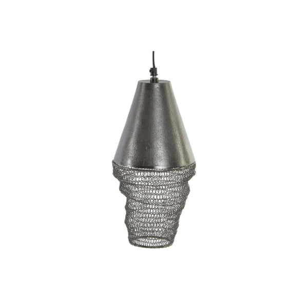 Deckenlampe DKD Home Decor Schwarz Metall (15 x 15 x 30 cm) 3020585
