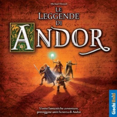 Toyland Giochi Uniti Le Leggende di Andor, Brettspiel, Rollenspiele, 10 Jahr(e) GU063