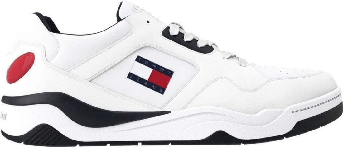 Tommy Jeans Pánske tenisky EM0EM01379 0G1 Farba: biela Veľkosť: 46