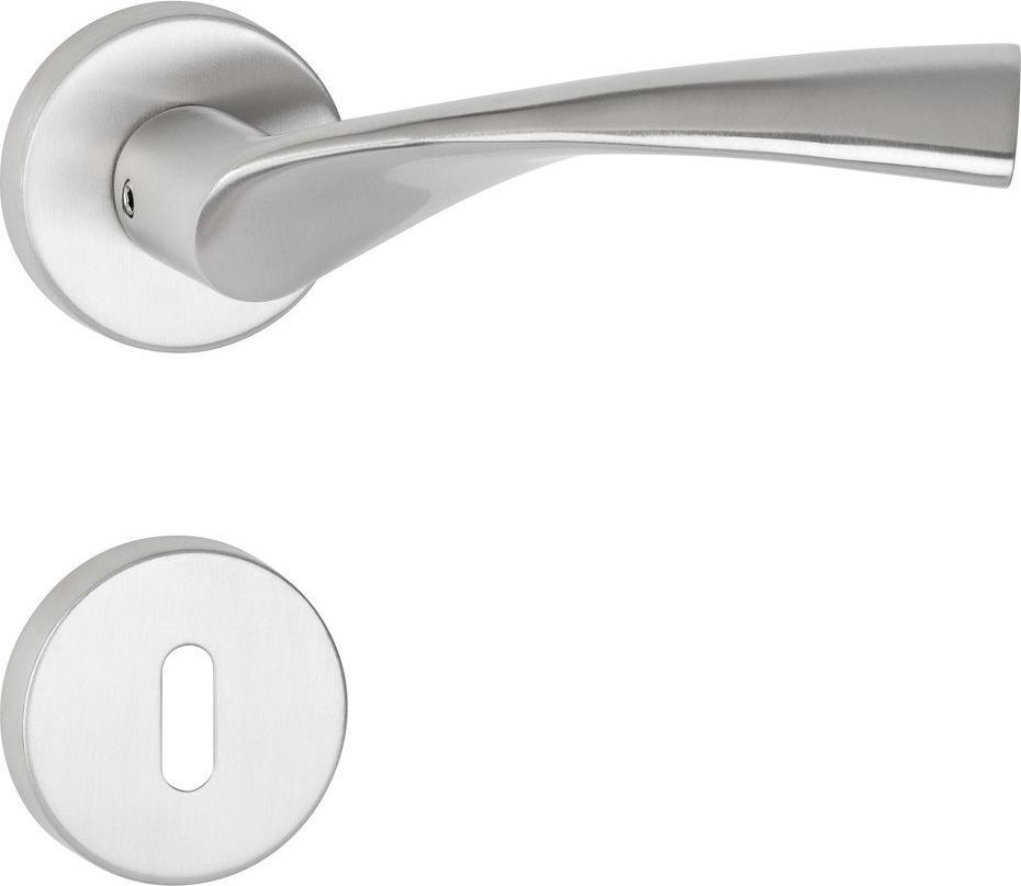 Hermat Metallwaren GmbH HERMAT Drückergarnitur 1290/2036.K,Ros.,rd.,BB,8,ER,TS 38-42 949