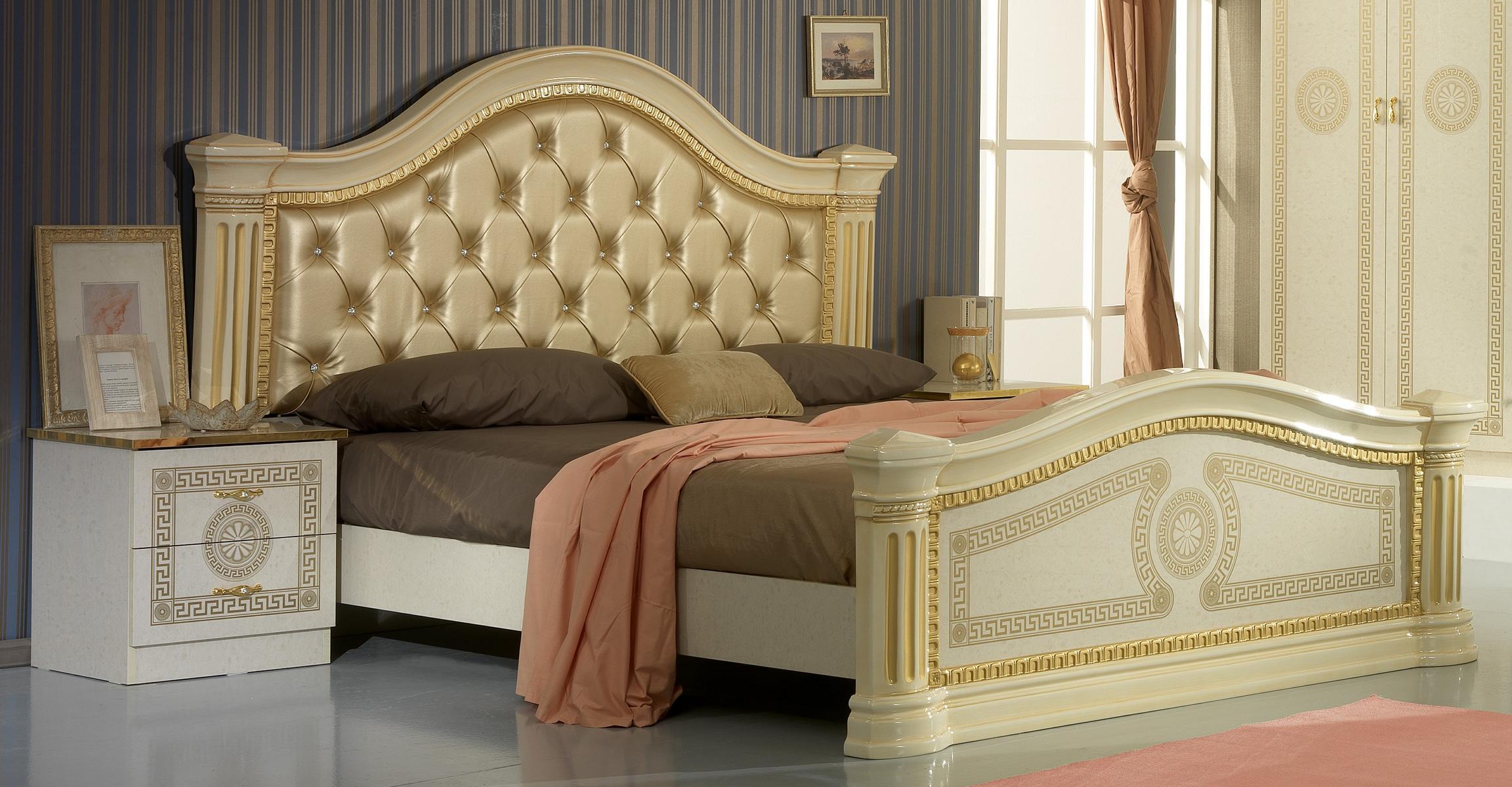 Schlafzimmer Bett Chesterfield Doppel Betten Polster Chesterfield Barock Rokoko