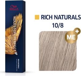 Wella Professionals Koleston Perfect Me+ Rich Naturals Profesionálna permanentná farba na vlasy 10/8 60 ml