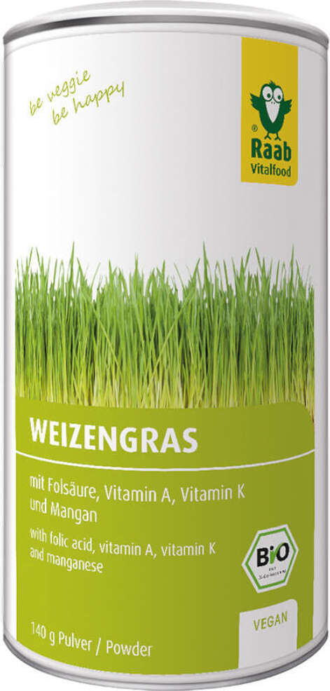 raab vitalfood Weizengras - Pulver 75g