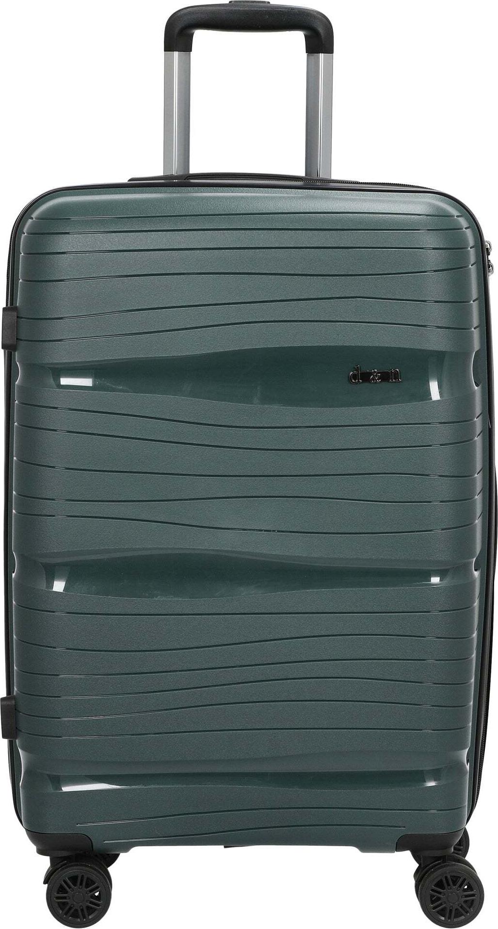 d & n lederwaren d&n Travel Line 4300 4 Rollen Trolley M 68 cm 4360-15