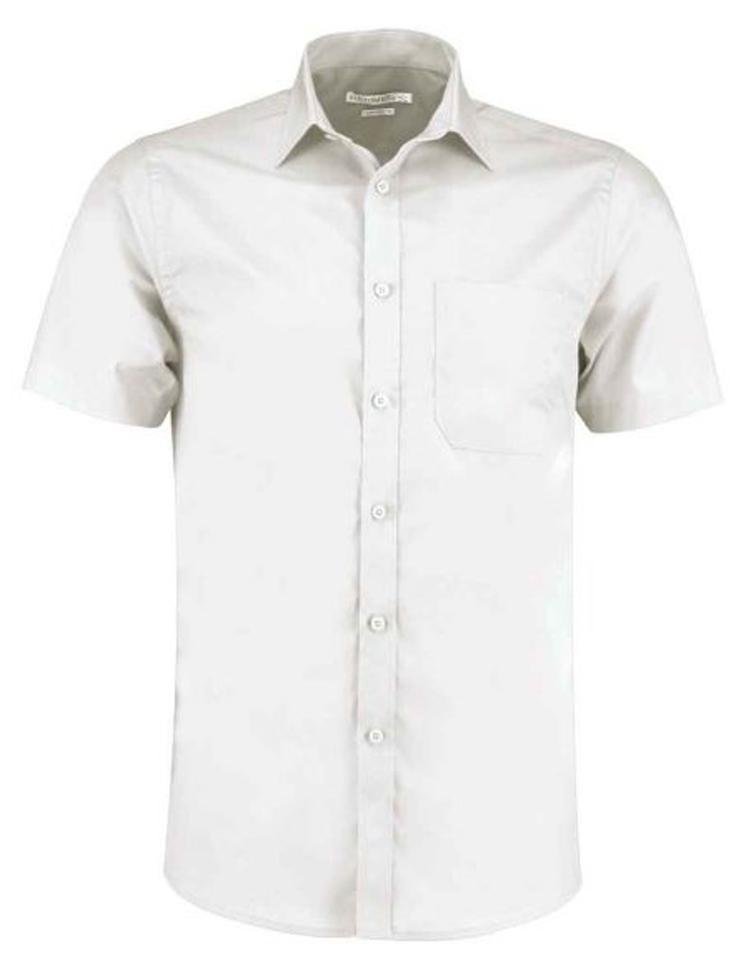 Kustom Kit - Hemd für Herren kurzärmlig LT4848 (38,5cm) (Weiß) UTLT4848