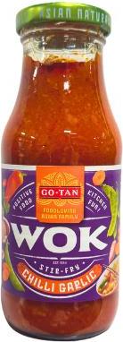 momogo GO-TAN Wok Stir-Fry Chilli Garlic 240ml – Woksoße mit Chili und Knoblauch
