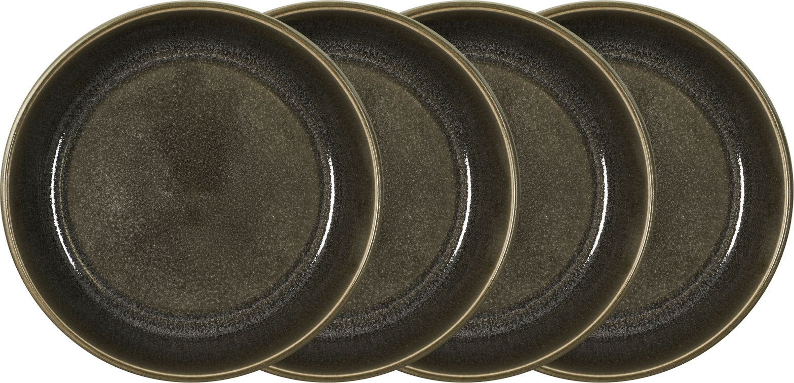 Bitz Suppenteller Set 4tlg. grey 18 cm