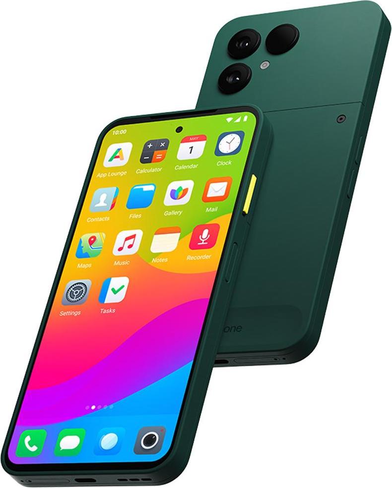 Fairphone The (Gen 6), 16 cm (6,31"), 8 GB, 256 GB, 50 MP, Android 15, Grün