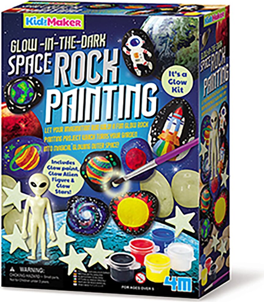 HCM-Kinzel KidzMaker - Glow In The Dark - Weltraum Felsmalerei 5604786