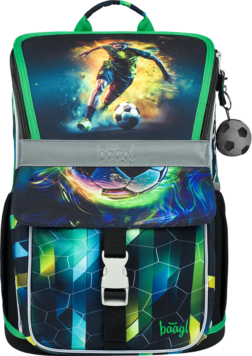 BAAGL Schulranzen Zippy Fußballspieler