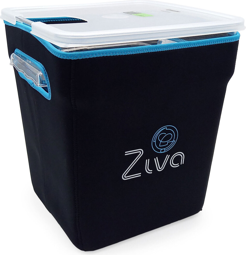 Ziva - sous vide Wassertank Isolierabdeckung - L (18L) 18-Liter with 'Ziva' logo