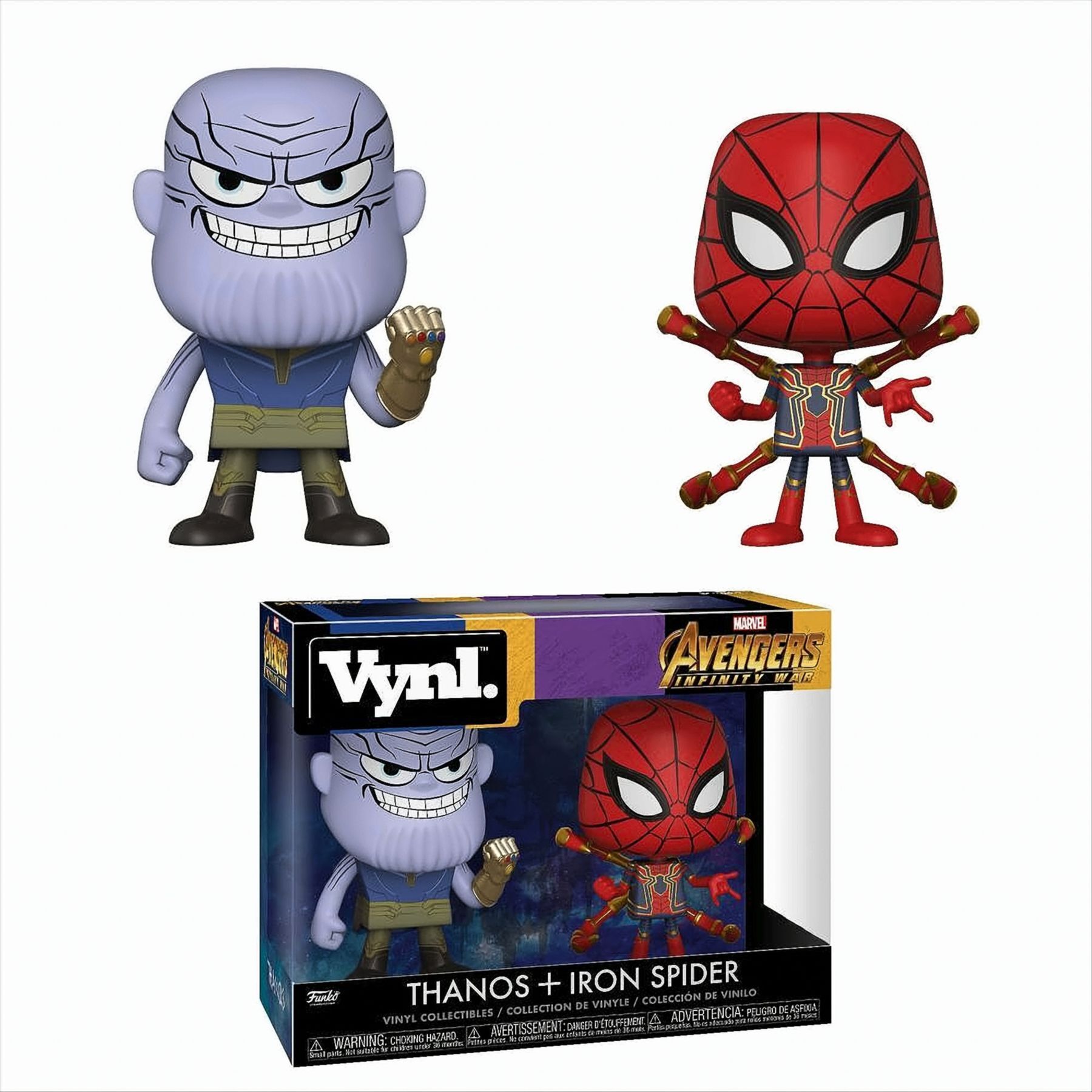 Funko Vynl. Thanos und Iron Spider 30932