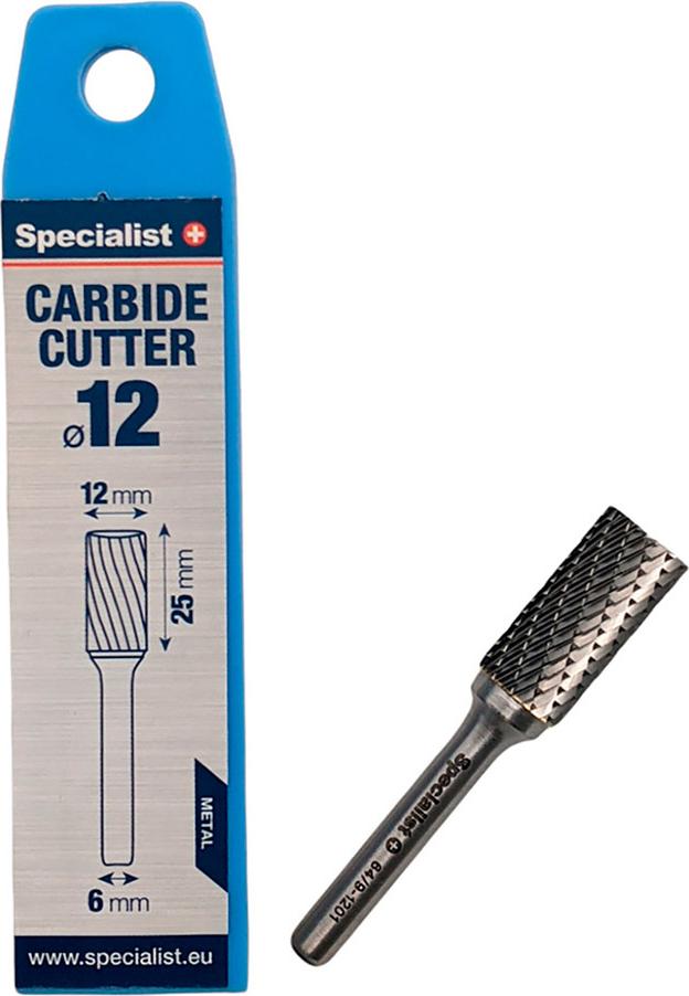Specialist+ SPECIALIST+ carbide rotary burr, ZYAS 12x25x6 mm