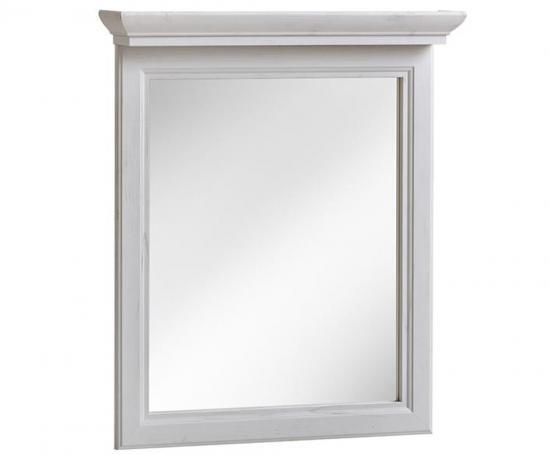 DobreSNY Andersen Palace Dekoratives Spiegel mit weißem Rahmen, 65cm Breit, 76cm Hoch COMAD-759
