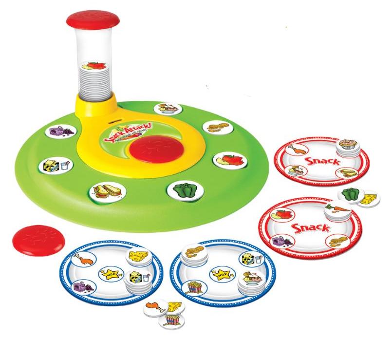 Bufnitel Interaktives Spiel, Snack-Rennen Brettspiel für 2-4 Spieler, ab 4 Jahren