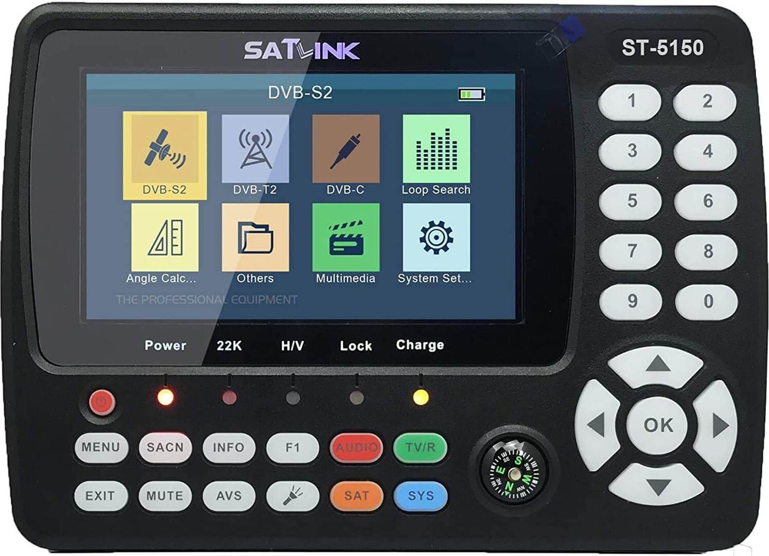 Rilevatore Segnale TV Satellitare ST-5150 DVB-S2/T2/C COMBO HD - Manuale E Automatico, H.265 - Foto 5