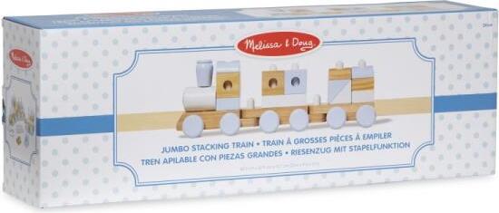 Melissa & Doug PROMO MELISSA Jumbo Holzeisenbahn natur 18771