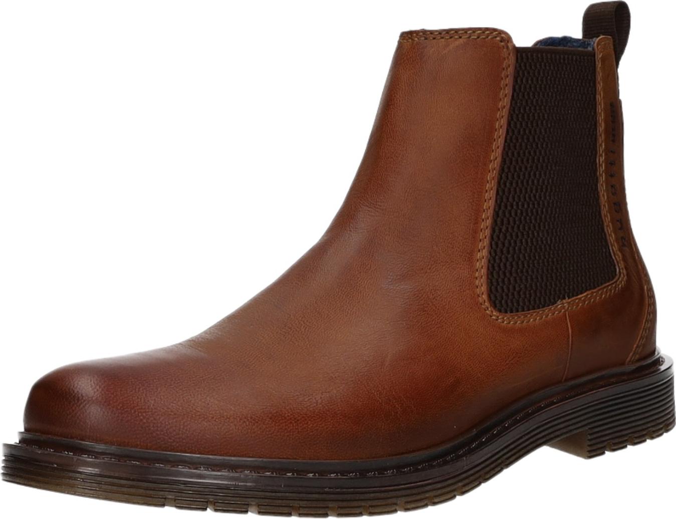 Bugatti Herren-Stiefelette Chelsea-Boot Braun, Farbe:braun, EU Größe:46 325-ATE30-3500-6300
