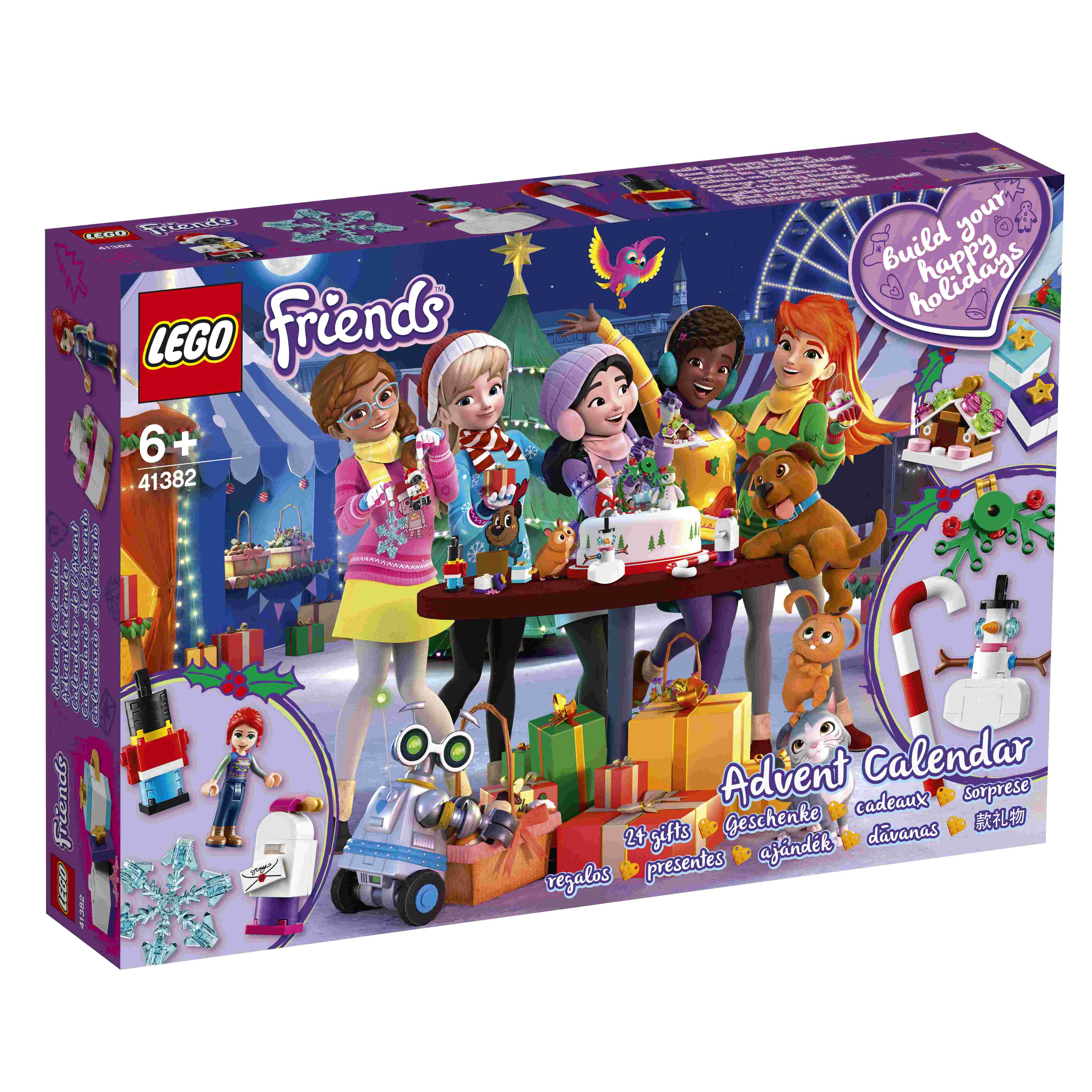 Adventný kalendár LEGO® Friends, 41382