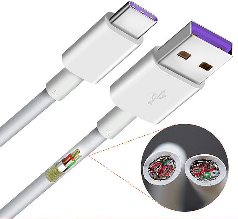 Huawei Data Cable AP81 / HW-HL1289 Fast USB Type C, 5A