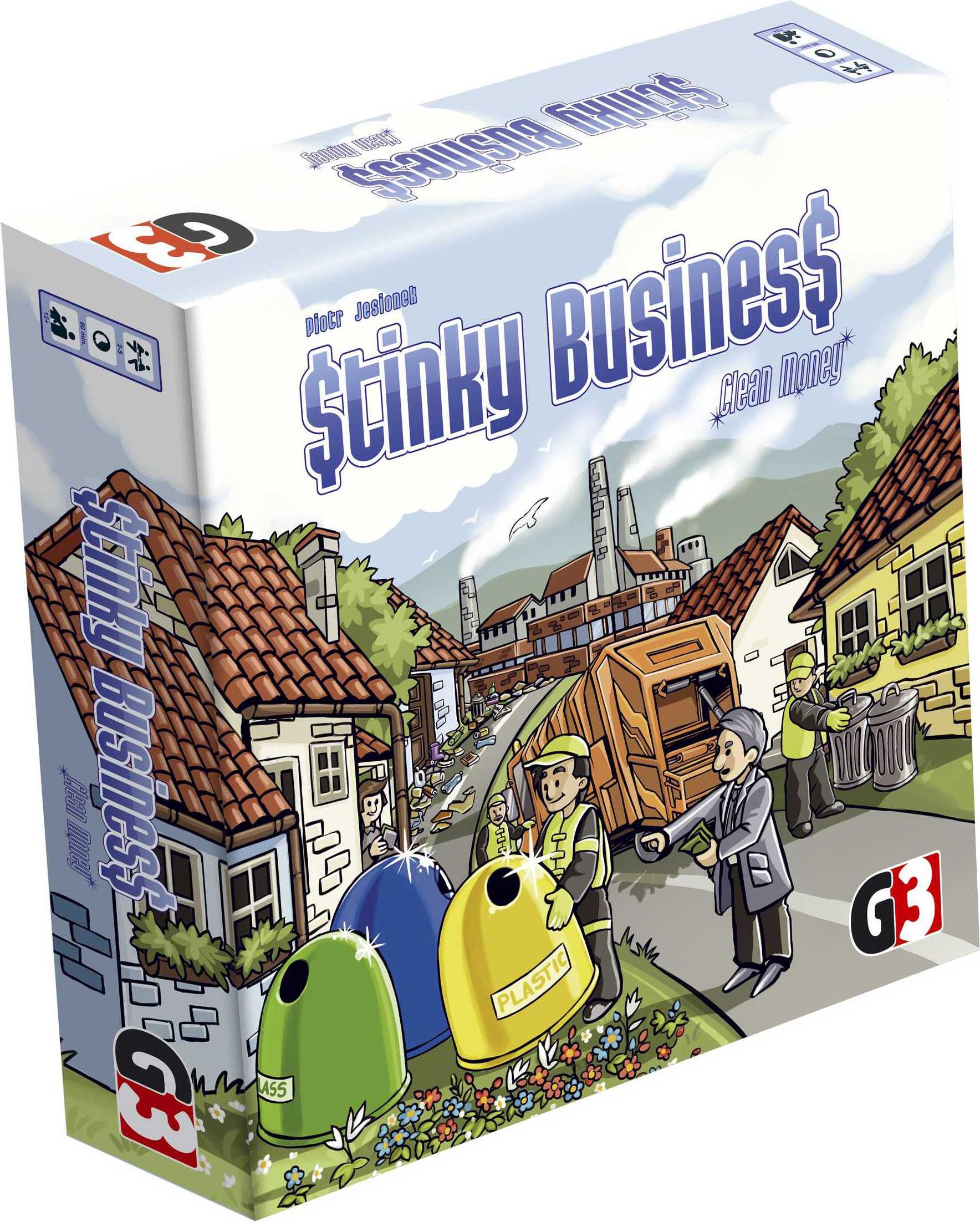 HOT Exclusive Brettspiel Stinky Business Strategiespiel für 2-5 Spieler 792647