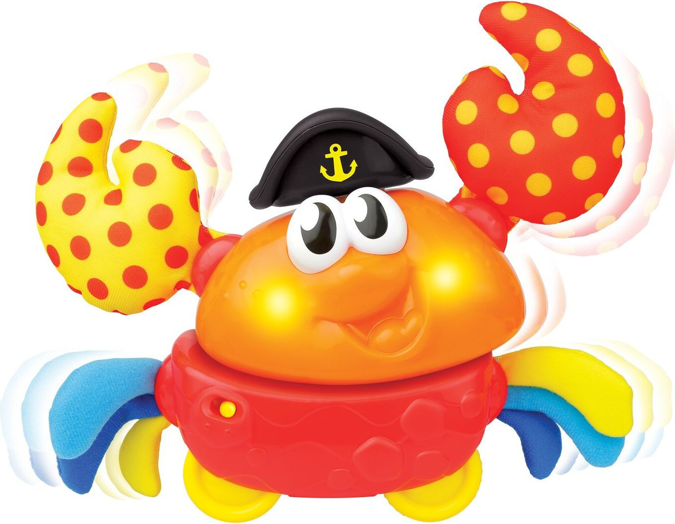 Markenlos Krabben schütteln und krabbeln gehen