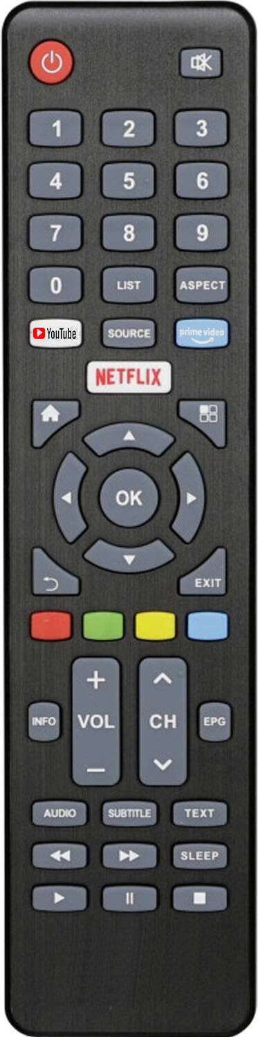 Infratex Fernbedienung für Dyon SMART 24 XT SMART 40 XT SMART 42 XT SMART 24 XT, SMART 40 XT, SMART 42 XT
