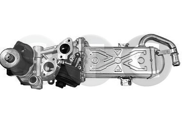 STC T493097 Abgaskühler AGR-Modul für VW Golf VII Schrägheck (5G1, BQ1, BE1, BE2) GOLF VI (5K1) Passat Variant (3C5) TIGUAN (5N) GOLF PLUS (5M1, 521)