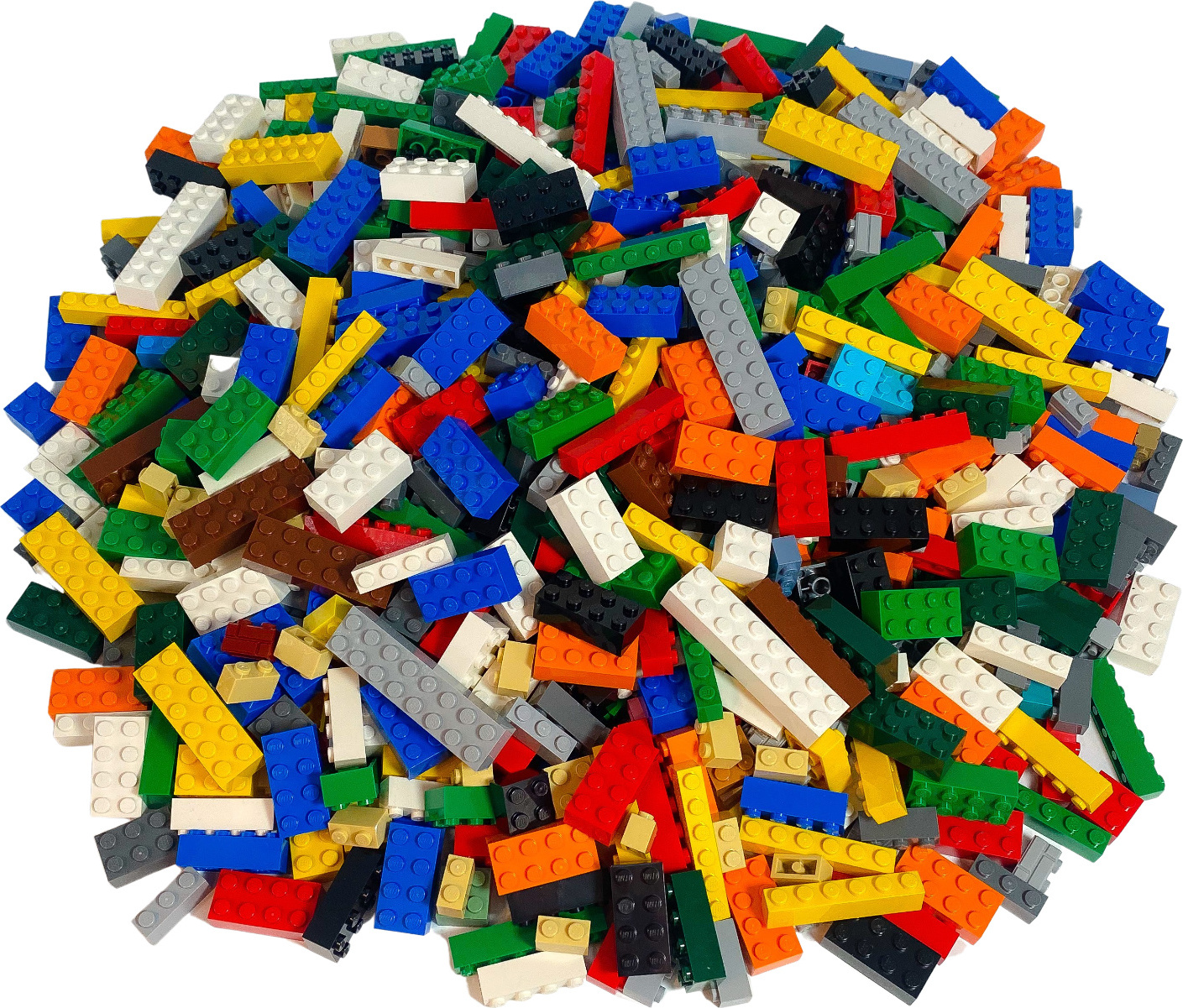 LEGO® kocky stavebnice farebné zmiešané NOVINKA! Množstvo 400x